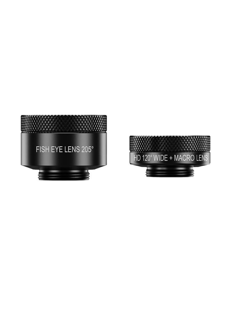 APEXEL APL-22X105-4IN1 Metal Phone Camera Lens 22X Telephoto Lens Fisheye Lens Wide Angle Lens Macro Lens Polarization lens with Tripod Phone Camera Lens Clip - Image 3